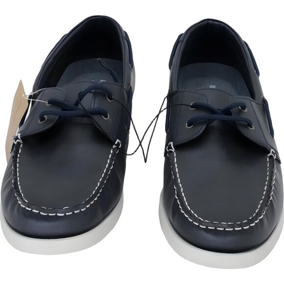 Weatherproof Vintage Benny Boat Shoes Navy Men\'s US 13M main image 4